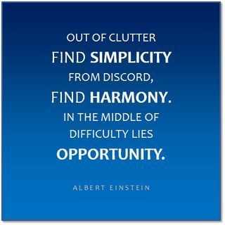 Simplicity Harmony Opportunity